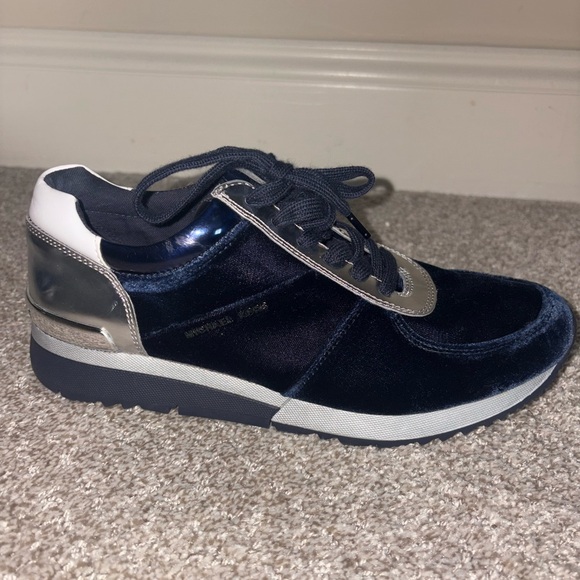 Michael Kors Navy and White Sneakers - Picture 1 of 11
